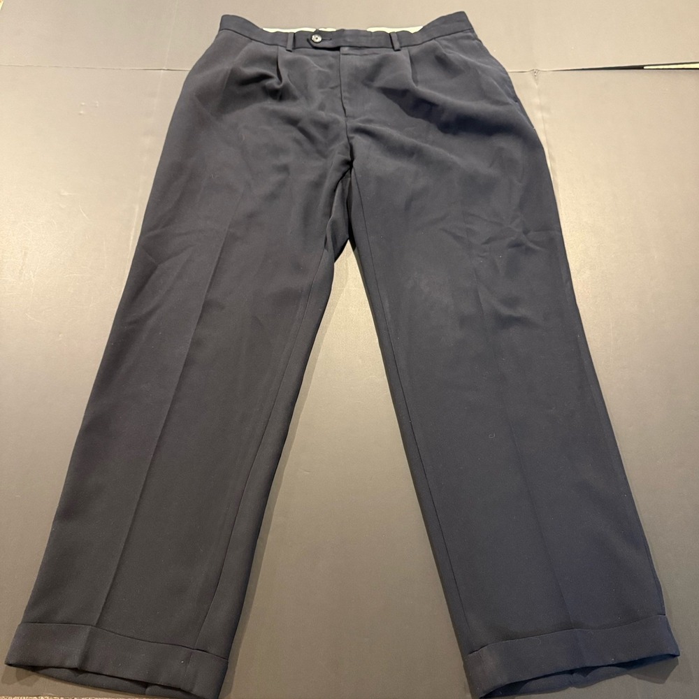 Lauren Ralph Lauren Men's Blue Dress Pants - 34x29